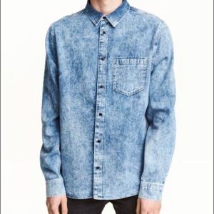 Denim Washed Denim Shirt